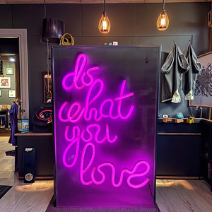 USB powered LED làm những gì bạn yêu thích Neon dấu hiệu tường ánh sáng làm những gì bạn yêu thích trang trí tường phòng vườn - Product Image 1