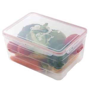 Clear PP <b>Stackable</b> Waterproof Food <b>Storage</b> <b>Containers</b> Sealed Lids for Pantry Kitchen Fridge Organization FoodFruit Vegetables - Product Image 1