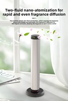 Diffuser Aromaterapi Logam Kustom dengan Remote Control untuk Penyemprot Aroma Otomatis untuk Penggunaan di Rumah dan Hotel 110ml