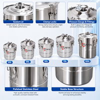 Towin – Service OEM/ODM accepté – Cuve de fermentation en acier inoxydable longue durée pour bière, whisky, rhum, brandy, vodka – À vendre