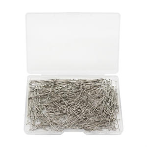 "Ceding" إبر خياطة معدنية طويلة الرأس مسطحة دبابيس مستقيمة لخياطة اللحف والحرف اليدوية دبابيس خياطة فولاذية متينة - Product Image 5