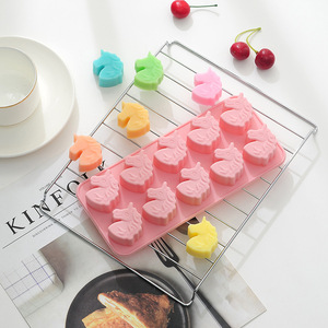 Moules à cake pops en silicone <span class=keywords><strong>licorne</strong></span> mignons à 10 cavités, sans BPA, résistants à la chaleur, réutilisables, antiadhésifs, écologiques, pour glaçons et chocolat - Product Image 6