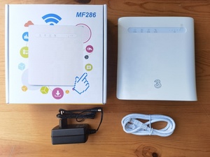 ZTE mf286 4G LTE CPE Router mf286d 600m cat12 4G không dây Wifi Router cổng - Product Image 3