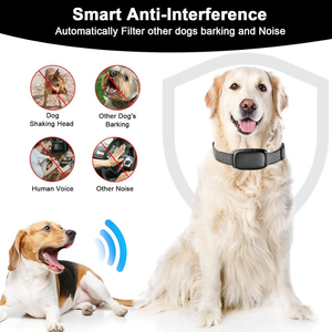 Collier de dressage intelligent pour chiens domestiques, rechargeable, étanche, en plastique, multi-niveaux, anti-aboiement, longue autonomie - Product Image 2
