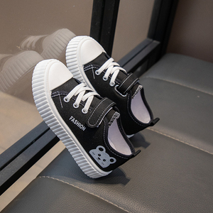 <span class=keywords><strong>Scarpe</strong></span> di <span class=keywords><strong>Tela</strong></span> Casual Primaverili per Bambine di Alta Qualità con Design a Cartoni Animati e Chiusura in Velcro - Product Image 6