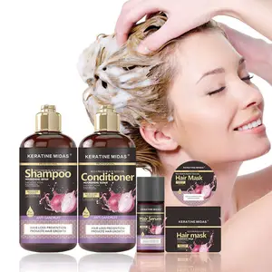 Shampoo orgânico para crescimento de cabelo, antiqueda de cabelo, shampoo de cebola