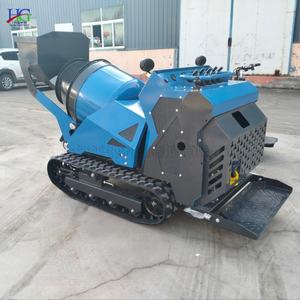 Minimezcladora de Concreto de Alto Rendimiento con Orugas de Goma para Trabajos de Construcción, <span class=keywords><strong>Autocargable</strong></span> y con Conducción en Pie - Product Image 6