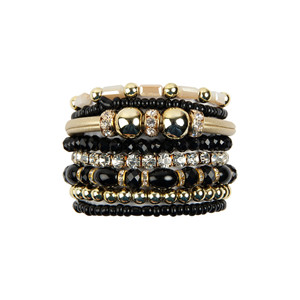 Classic Multibeaded <b>Bracelet</b> <b>Set</b> - Product Image 1