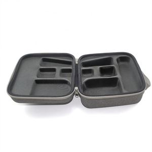 Étui carré grand format en EVA étanche avec fermeture éclair et sangle de transport, durable, personnalisable avec logo, ODM 19,5x19x11CM, pour appareils de beauté - Product Image 5