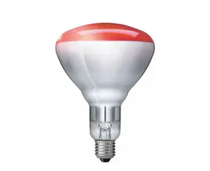 Philips Infrared Pemanas Industri Lampu Pijar BR125 IR 250W Merah