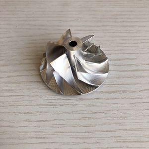 TF035 6 + 6 cuchillas 38,00/51,00mm Turbo fresadora/aluminio 2618/billet rueda compresor para 49335-00600/49135-09610 <span class=keywords><strong>N47D20</strong></span> - Product Image 2