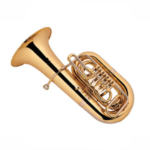 <span class=keywords><strong>Tuba</strong></span> en Do de la marque Eastern Music, 4 pistons rotatifs, calibre 20 mm / cloche de 425,5 mm, finition laquée or - Product Image 4