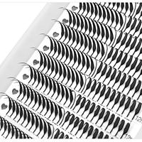 Extensions de cils en soie cachemire faites à la main sur mesure, marque privée, effet plume, longues, naturelles, professionnelles, pour cosplay, Noël