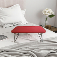 Table d'ordinateur portable de bureau de tour de lit avec le support en plastique d'ordinateur portable