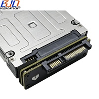 Kartu Ekspansi Adaptor Konektor SATA 3.0 22PIN ke SFF-8482 SAS 29PIN dengan Kabel Ekstensi Data untuk HDD SDD SAS 2.5" 3.5"