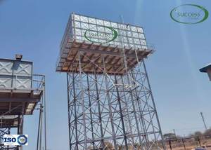 Réservoirs <span class=keywords><strong>d</strong></span>'<span class=keywords><strong>eau</strong></span> sectionnels en acier galvanisé de 1,22 x 1,22 m pour l'irrigation agricole - Product Image 6