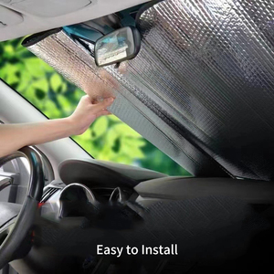 Tùy chỉnh in logo ngoài trời Kính chắn gió gấp che nắng che nắng Shades bảo vệ cho xe - Product Image 5