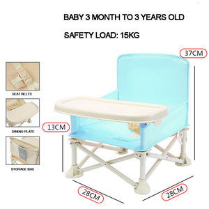 3 mois à 3 ans en plein air facile à plier Portable bébé <span class=keywords><strong>voyage</strong></span> Camping chaises <span class=keywords><strong>de</strong></span> salle à manger Booster pour sièges - Product Image 2