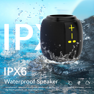 Enceinte Bluetooth portable avec basses, enceinte sans fil étanche à LED avec fonction de couplage TWS pour fêtes en extérieur - Product Image 4