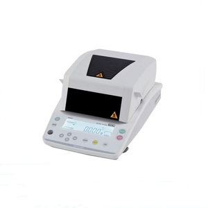 Analyseur d'humidité et de température portable Veidt Weighing Shimadzu MOC63U 60g 1mg avec écran LCD pour sols, aliments et céréales - Product Image 5