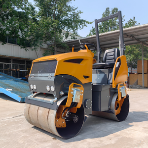 1.2 Ton Storike Statische Roller Dubbele Trommel Volledig Hydraulische Aandrijving Weg Roller <span class=keywords><strong>Compactor</strong></span> Met Changchai Motor Sauer-Pomp - Product Image 1