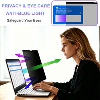 Protection des yeux, filtre de confidentialité anti-espion à nano-aspiration magnétique bidirectionnel pour Macbook Pro 16 pouces A2141, protecteur d'écran réutilisable