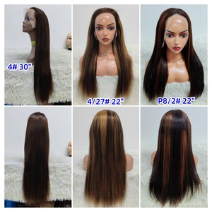 วิกผม Letsfly HD Lace 11A แบบเต็มศีรษะ 13x4 Lace Frontal วิกผม SDD Double Drawn Raw Virgin Hair ความหนาแน่น 300% วิกผมแท้ 100% - Product Image 4