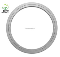 Roulements de plateau tournant en aluminium à faible bruit et rotation silencieuse de 16 pouces 401mm pour meubles chaise table équipement d'affichage