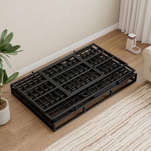 Caisse pour chien pliable en métal de 48 po-Plateau amovible de 25 lb de capacité écologique pour chiens de grande/moyenne/petite taille - Product Image 2