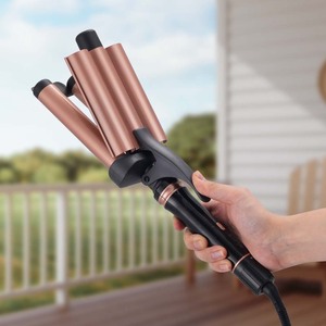 Plancha/Voluminizador de Cabello Eléctrico Winning Star de 120W para Uso Doméstico, Rizador de Cabello (No Daña el Cabello) - Product Image 2
