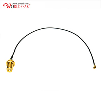 Câble adaptateur SMA mâle, connecteur coaxial RF RP-SMA femelle, montage encastré vers UFL pour câble coaxial RG174 Mini 1,13 mm