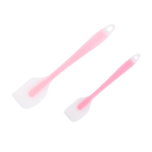Spatule de cuisine en silicone résistante à la chaleur, antiadhésive, monobloc, avec manche ergonomique pour glaçage et fouettage – Vente en gros - Product Image 2