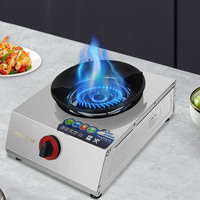 3.8kw Cuisinière Cookops Cuisinière à haute pression au biogaz Cuisinière pour le ménage