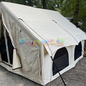 Tiendas de campaña de viaje al aire libre portátiles personalizadas tienda de campaña inflable 4-8 personas fiesta evento casa aire techo tienda con baño - Product Image 6