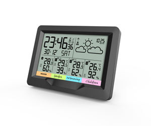 Neueste drahtlose Wetters tation Smart Temperature Digital Thermometer Hygrometer Außen feuchtigkeit messer Umgebungs wetters tation - Product Image 4