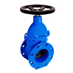 Alle Flens Din F4 F5 Klep Casting Iron Gate Valve 400 Dn 10/16/25 Pn Gate Valve