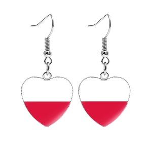 Pendientes con Bandera <span class=keywords><strong>de</strong></span> la Victoria del <span class=keywords><strong>Campeonato</strong></span>, Edición Especial con Estampado Dorado, Adorno para Eventos Deportivos - Product Image 4