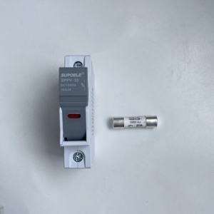 TUV CE 10*38mm DC 1000V Solaire PV <span class=keywords><strong>Fusible</strong></span> <span class=keywords><strong>Fusible</strong></span> <span class=keywords><strong>20A</strong></span> Avec LED Porte-<span class=keywords><strong>Fusible</strong></span> Protection pour Système Solaire - Product Image 3