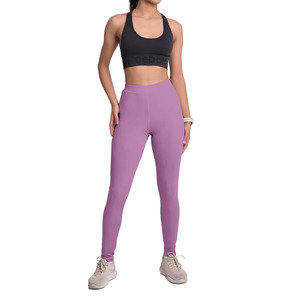 Leggings de Yoga para Mujer, Transpirables, de Secado Rápido, Ecológicos, Sólidos, de Cintura Alta, Elásticos y Cómodos - Product Image 1
