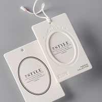 Papier sérigraphié écologique personnalisé directement de l'usine pour étiquettes de vêtements découpées à l'emporte-pièce – Conçu par des designers professionnels pour l'habillement