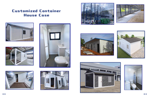 บ้านทรงสามเหลี่ยมโครงสร้างเหล็กทันสมัย ระบายอากาศได้ดี ออกแบบปรับเปลี่ยนได้ พร้อมรับประกัน 1 ปี เหมาะสำหรับโฮมสเตย์ - Product Image 4