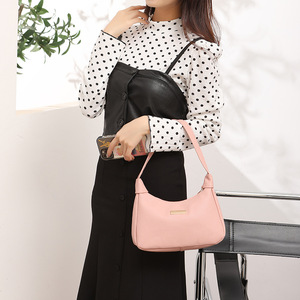 I-0262 New Fashion Ladies Shoulder <b>Bags</b> Travel Portable PU Leather Women <b>Underarm</b> <b>Bag</b> Handbag - Product Image 6