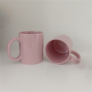 Custom Printed Porcelain pink Mug Office <b>Ceramic</b> Coffee Mug Breakfast Milk <b>Cups</b> - Product Image 6