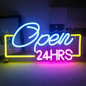 Customizable <strong>Open</strong> Acrylic LED Neon <strong>Sign</strong> for Store Business Logo Design Wall Gaming Room Decoration - Product Image 3