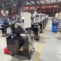 Machine automatique à haute productivité pour la fabrication d'inserts filetés M6 M14, machine CNC à 6 axes, machine à vis à engrenages, machine à manchons, Chine