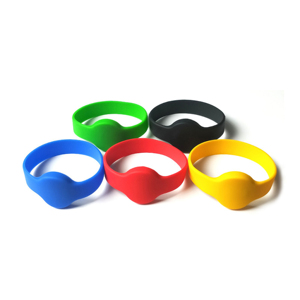 13.56MHz <span class=keywords><strong>Mifare</strong></span> (r) cổ điển 1K công viên nước RFID Silicone dây đeo cổ tay - Product Image 3