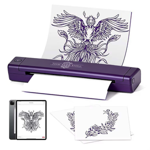 Offre Spéciale – Imprimante Thermique Sans Fil pour Pochoirs de Tatouage – Copieur Thermique pour Transfert de Tatouages – Machine Professionnelle pour Salons de Tatouage - Product Image 1