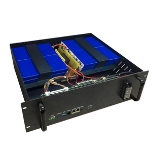 แบตเตอรี่ลิเธียมแบบชาร์จได้ อายุการใช้งาน 6000 รอบการชาร์จ 48V 105AH ติดตั้งบนแร็ค ตัวเรือนโลหะ พร้อมระบบจัดการแบตเตอรี่ (BMS) - Product Image 2