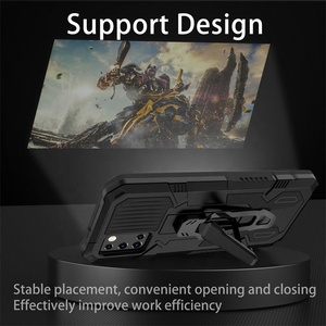 Funda de teléfono magnética para vehículo de armadura para OPPO <span class=keywords><strong>Realme</strong></span> <span class=keywords><strong>9</strong></span> <span class=keywords><strong>Pro</strong></span> + <span class=keywords><strong>Pro</strong></span> <span class=keywords><strong>Plus</strong></span> <span class=keywords><strong>Realme</strong></span> C31 9i C35 A96 A36 A76 A16K A37, funda con soporte de Clip trasero - Product Image 3