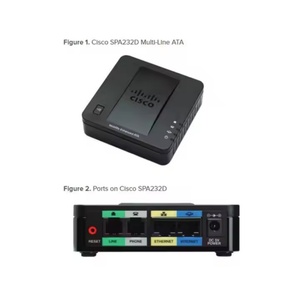 อะแดปเตอร์โทรศัพท์สำหรับ CISC O SPA232D DECT ATA - VoIP - Product Image 3
